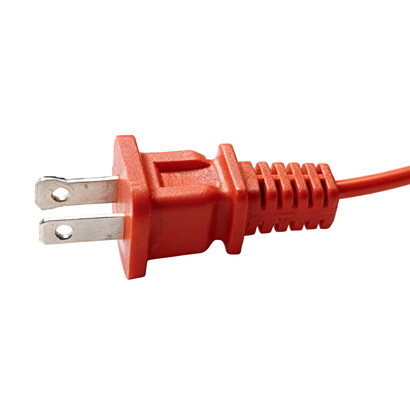 American Standard 2 Pin Flat Plug 2 Pin Round Power Cordis