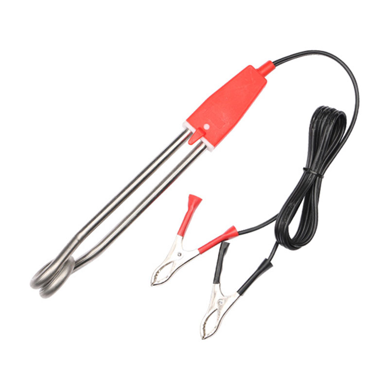 12v Portable Immersio Aquae Heater Cum Pugna Clip FP-236,247,271,272,275