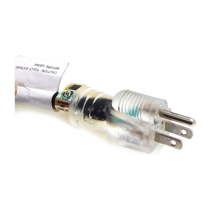 Gravis Officium Multi-Outlet Transparens Connectors Extensio Funiculi FP-676, FP-682