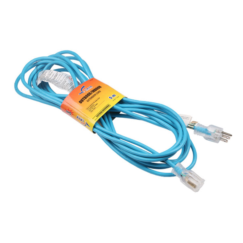 Gravis Officium Multi-Outlet Transparens Connectors Extensio Funiculi FP-676, FP-682