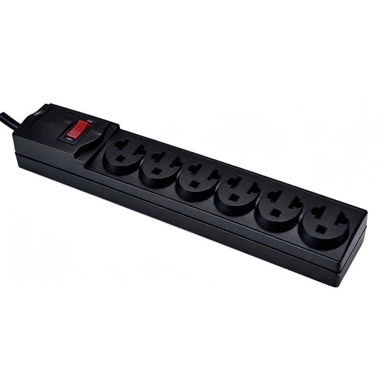 US Standard Power habena Cum Multiplex decursibus et Rocker Switch