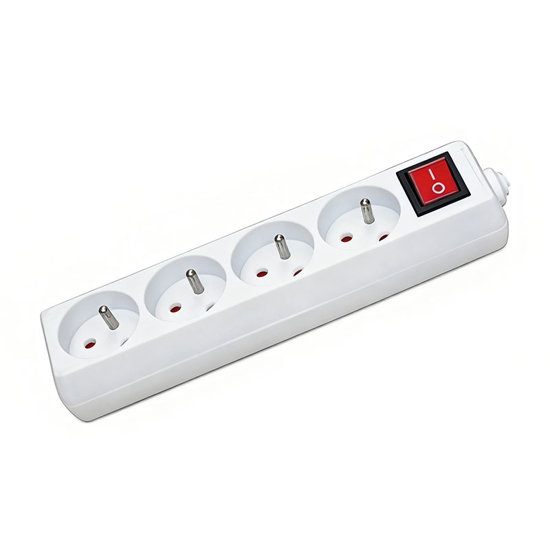 EU Schuko Retractable Extensio Socket Power habena cum Rocker Switch