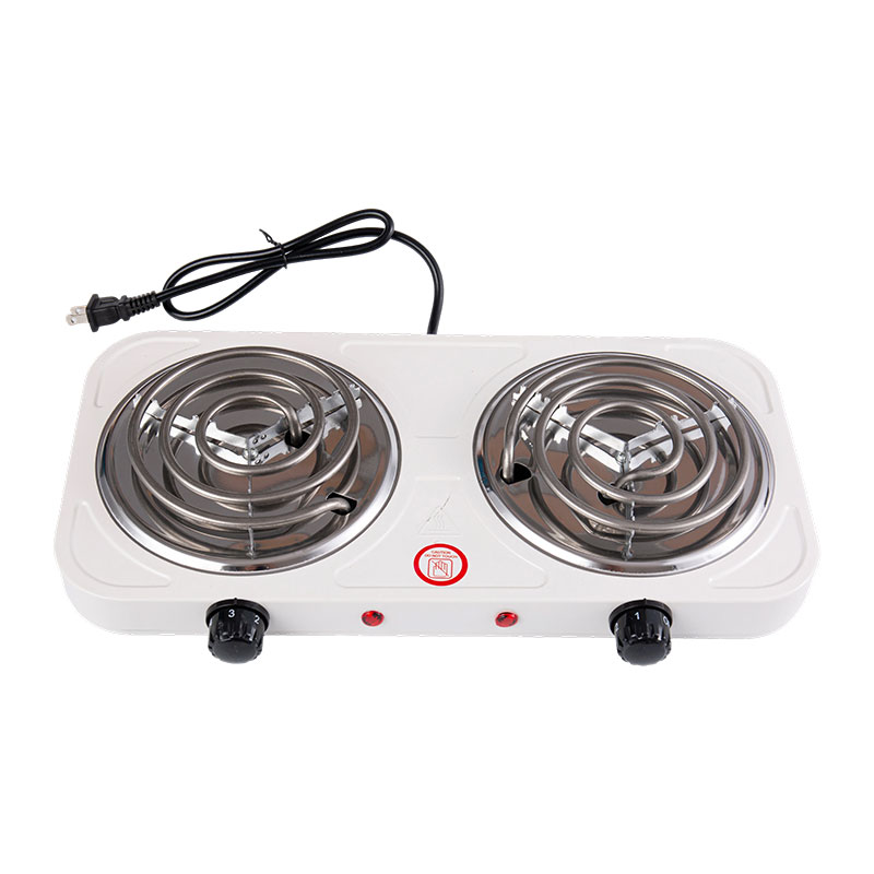 Diver Spiral Electric Hot Plate in Single or Double Burners
