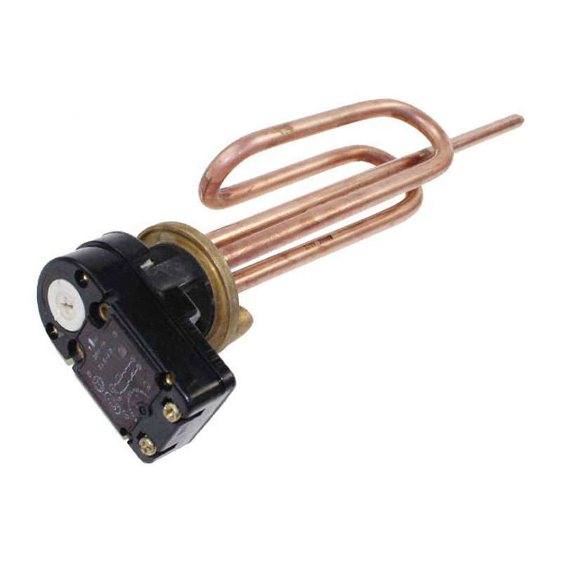 FP-559 Nickel Plated Tube Copper Aquae Heating Elementum Adjustable Thermostat
